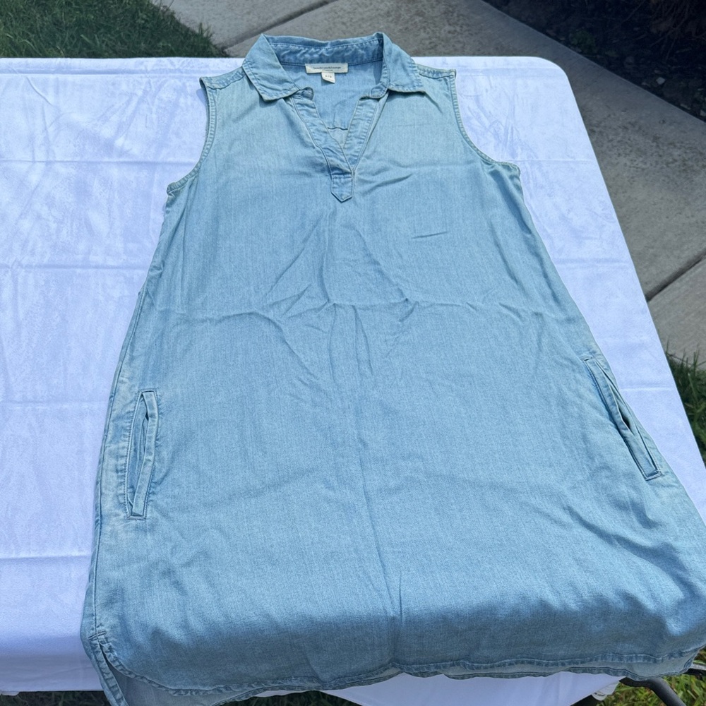 beachlunchlounge Light Blue Sleeveless Dress